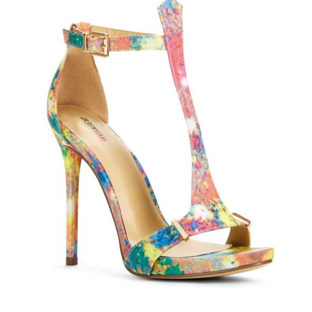 Colorful heel